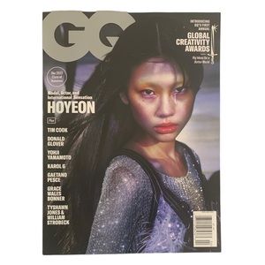 GQ Magazine April 2023 HOYEON Tim Cook Donald Glover Global Creativity Awards